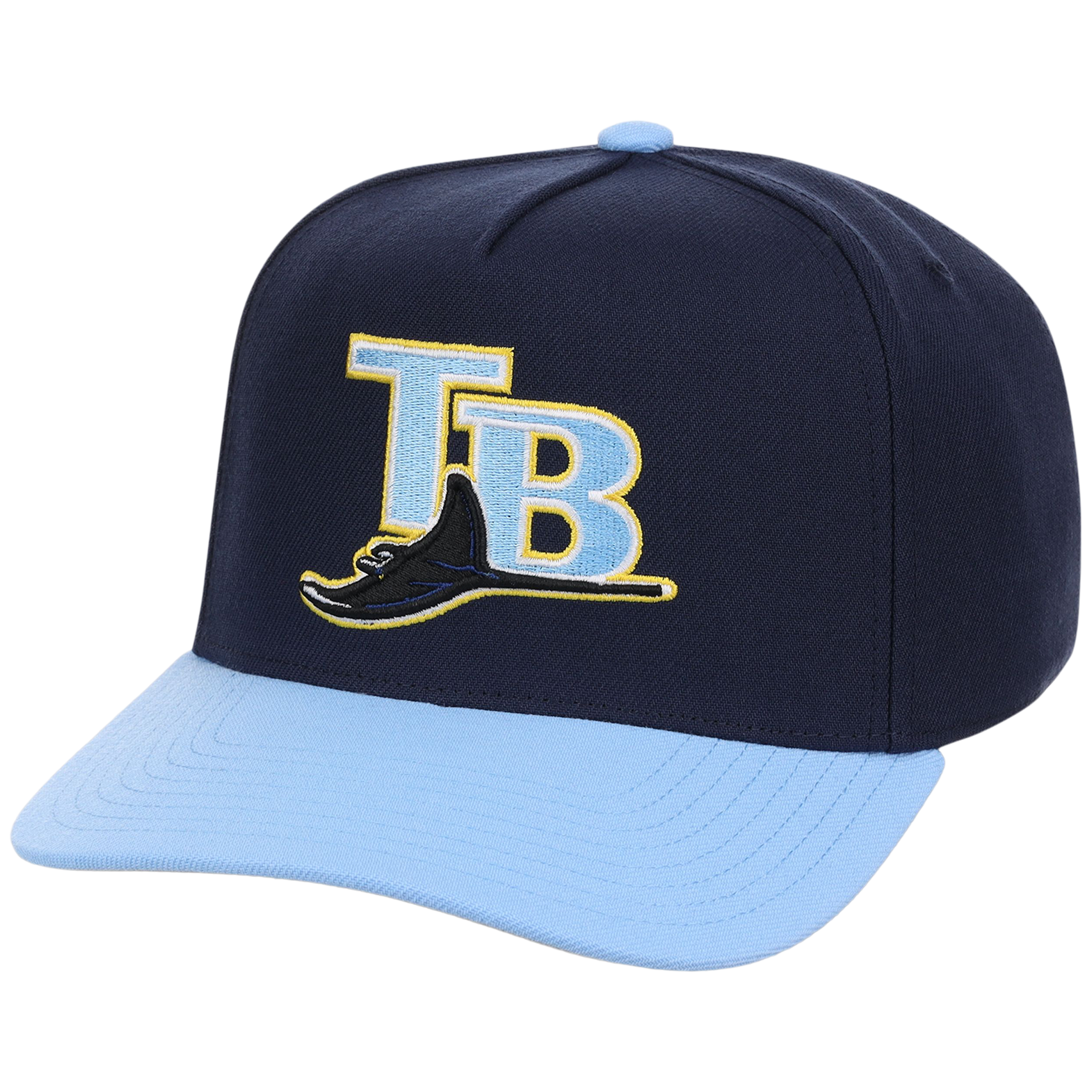 Tampa Bay Rays Mitchell & Ness MLB 'Era Flip' Heritage Series Pro Pinch - Navy/Sky