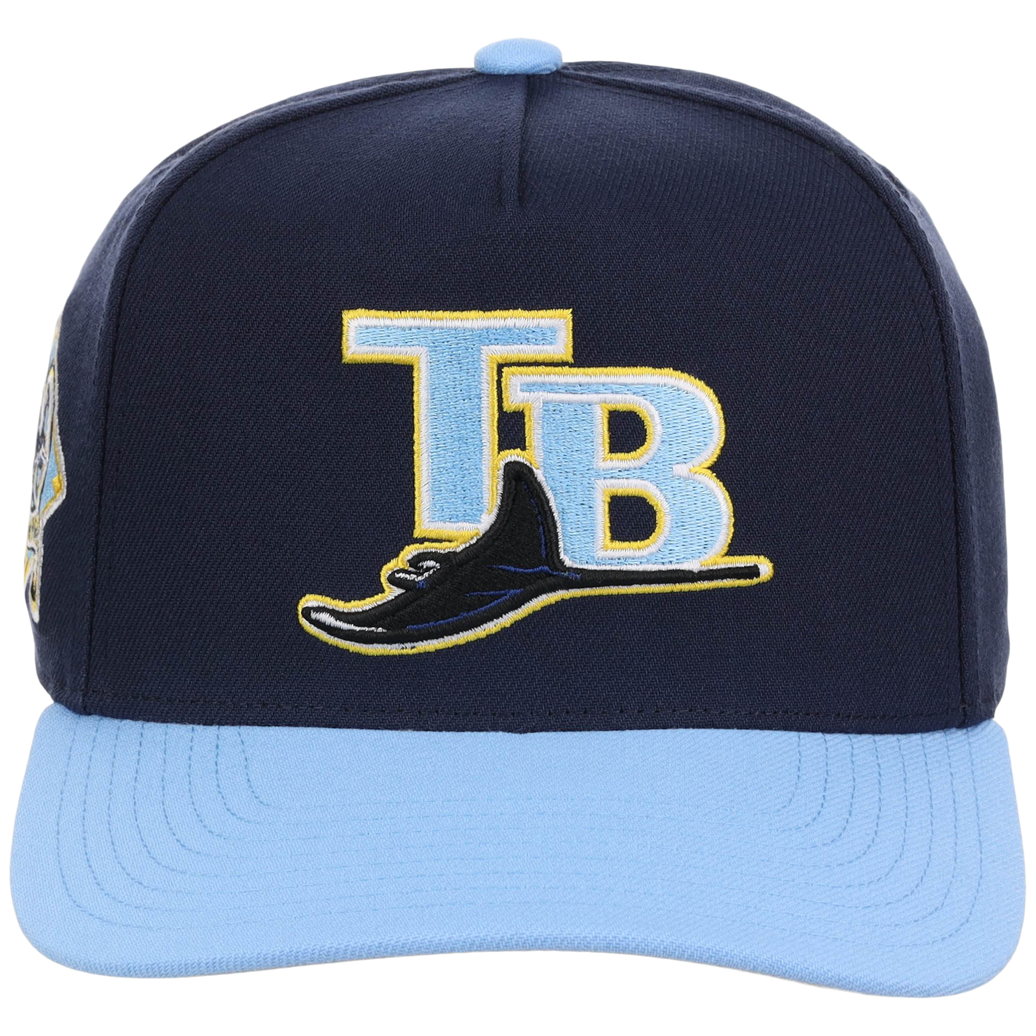 Tampa Bay Rays Mitchell & Ness MLB 'Era Flip' Heritage Series Pro Pinch - Navy/Sky
