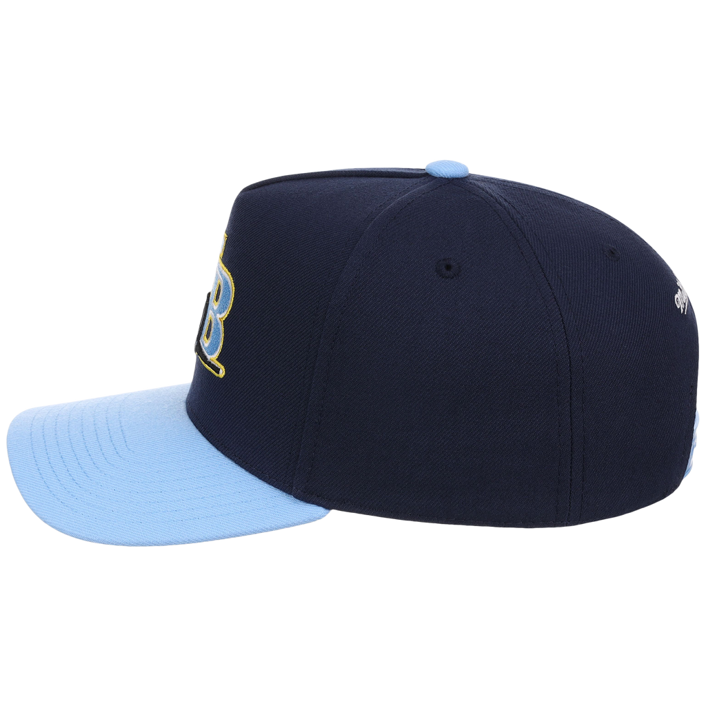 Tampa Bay Rays Mitchell & Ness MLB 'Era Flip' Heritage Series Pro Pinch - Navy/Sky