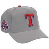 Texas Rangers Mitchell & Ness MLB 'Era Flip' Heritage Series Pro Pinch - Grey/Grey