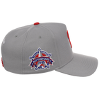 Texas Rangers Mitchell & Ness MLB 'Era Flip' Heritage Series Pro Pinch - Grey/Grey