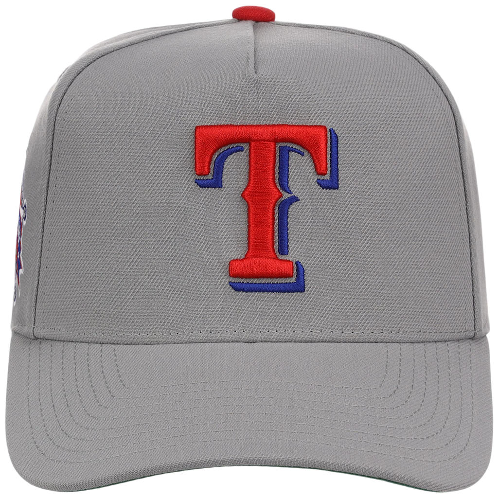 Texas Rangers Mitchell & Ness MLB 'Era Flip' Heritage Series Pro Pinch - Grey/Grey
