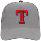 Texas Rangers Mitchell & Ness MLB 'Era Flip' Heritage Series Pro Pinch - Grey/Grey