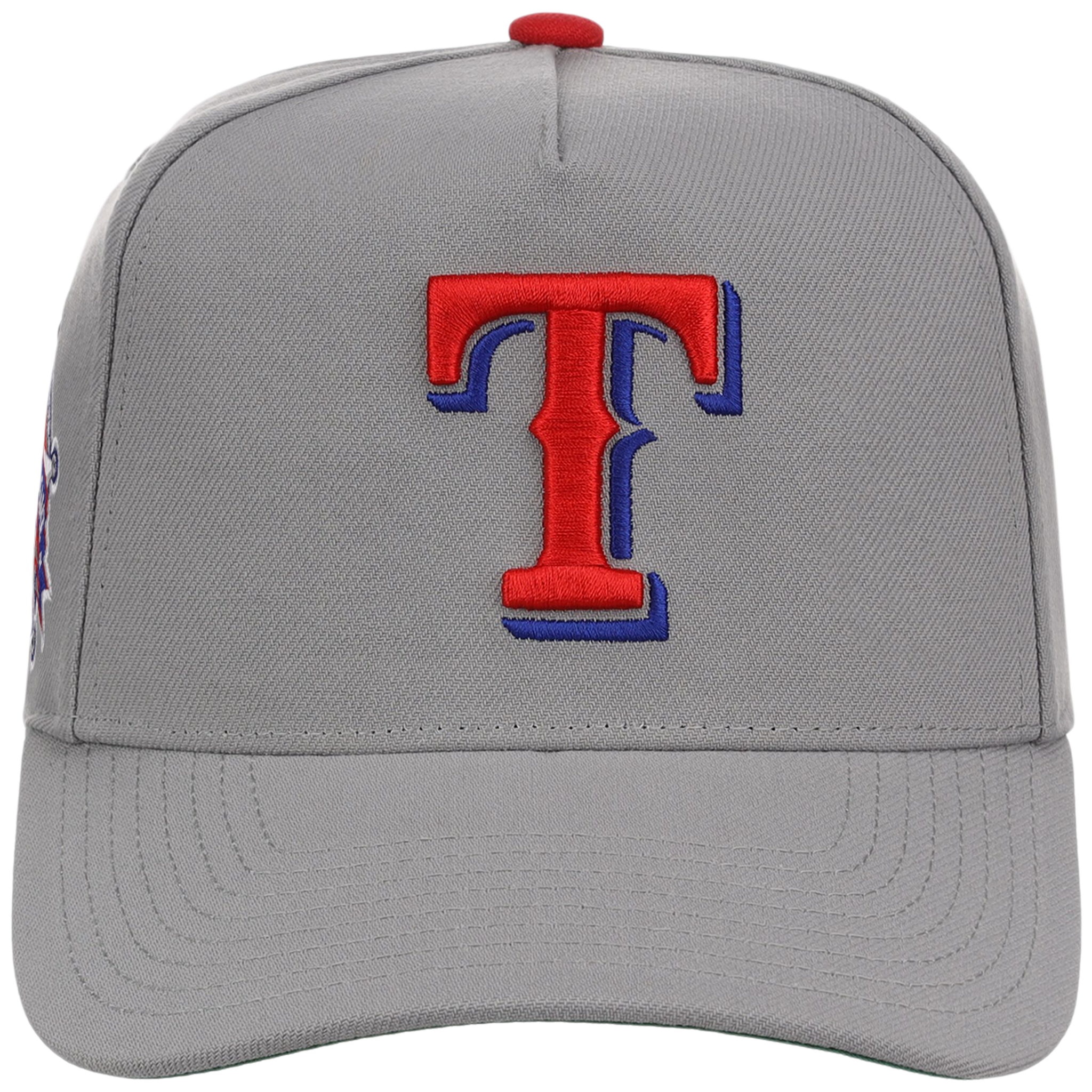 Texas Rangers Mitchell & Ness MLB 'Era Flip' Heritage Series Pro Pinch - Grey/Grey