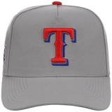 Texas Rangers Mitchell & Ness MLB 'Era Flip' Heritage Series Pro Pinch - Grey/Grey