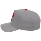 Texas Rangers Mitchell & Ness MLB 'Era Flip' Heritage Series Pro Pinch - Grey/Grey