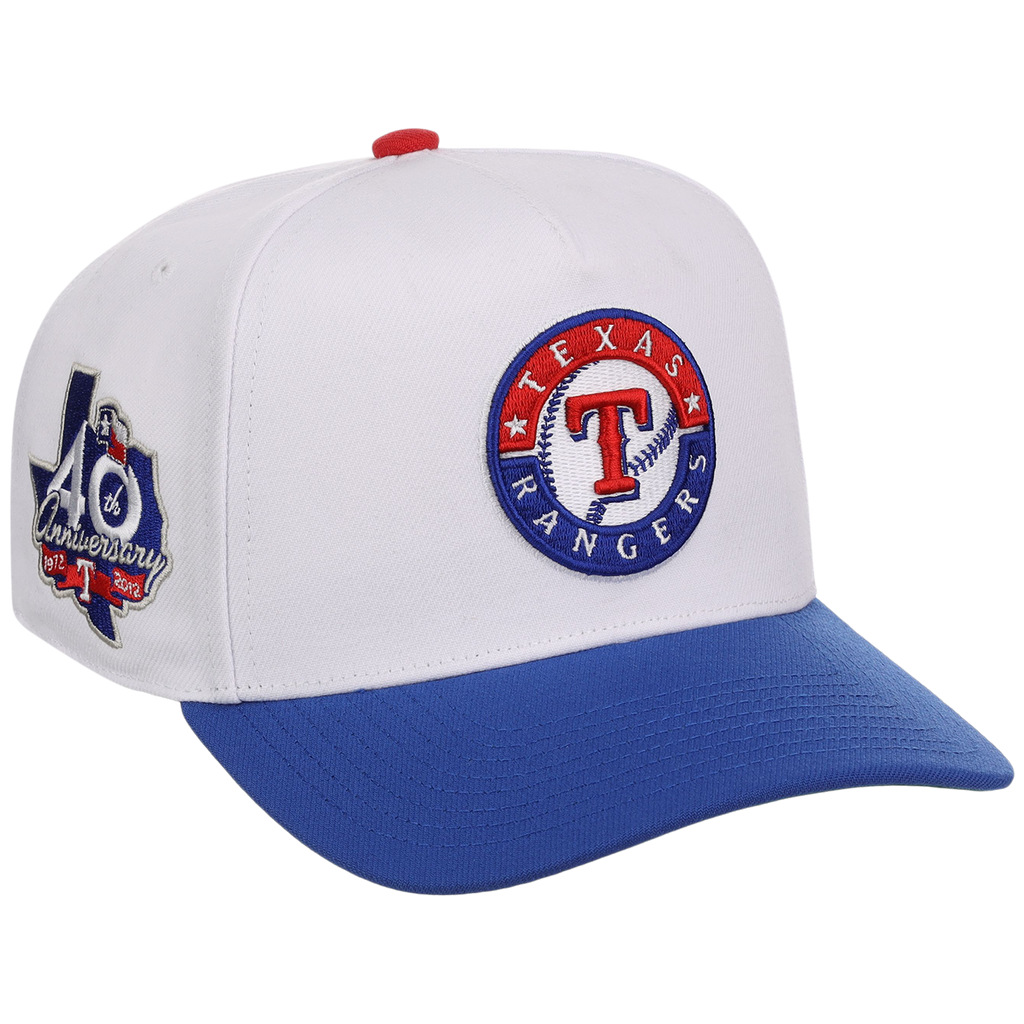 Texas Rangers Mitchell & Ness MLB 'Era Flip' Heritage Series Pro Pinch - White/Royal
