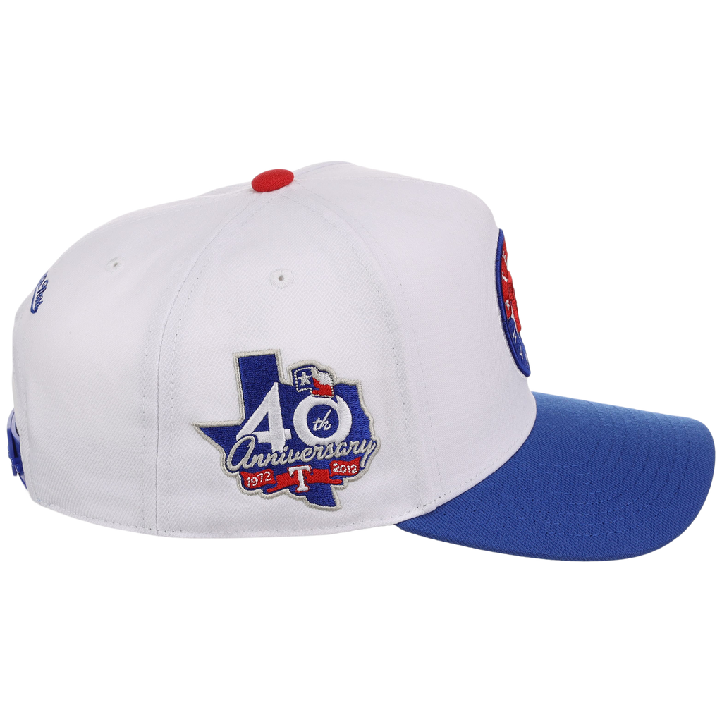 Texas Rangers Mitchell & Ness MLB 'Era Flip' Heritage Series Pro Pinch - White/Royal
