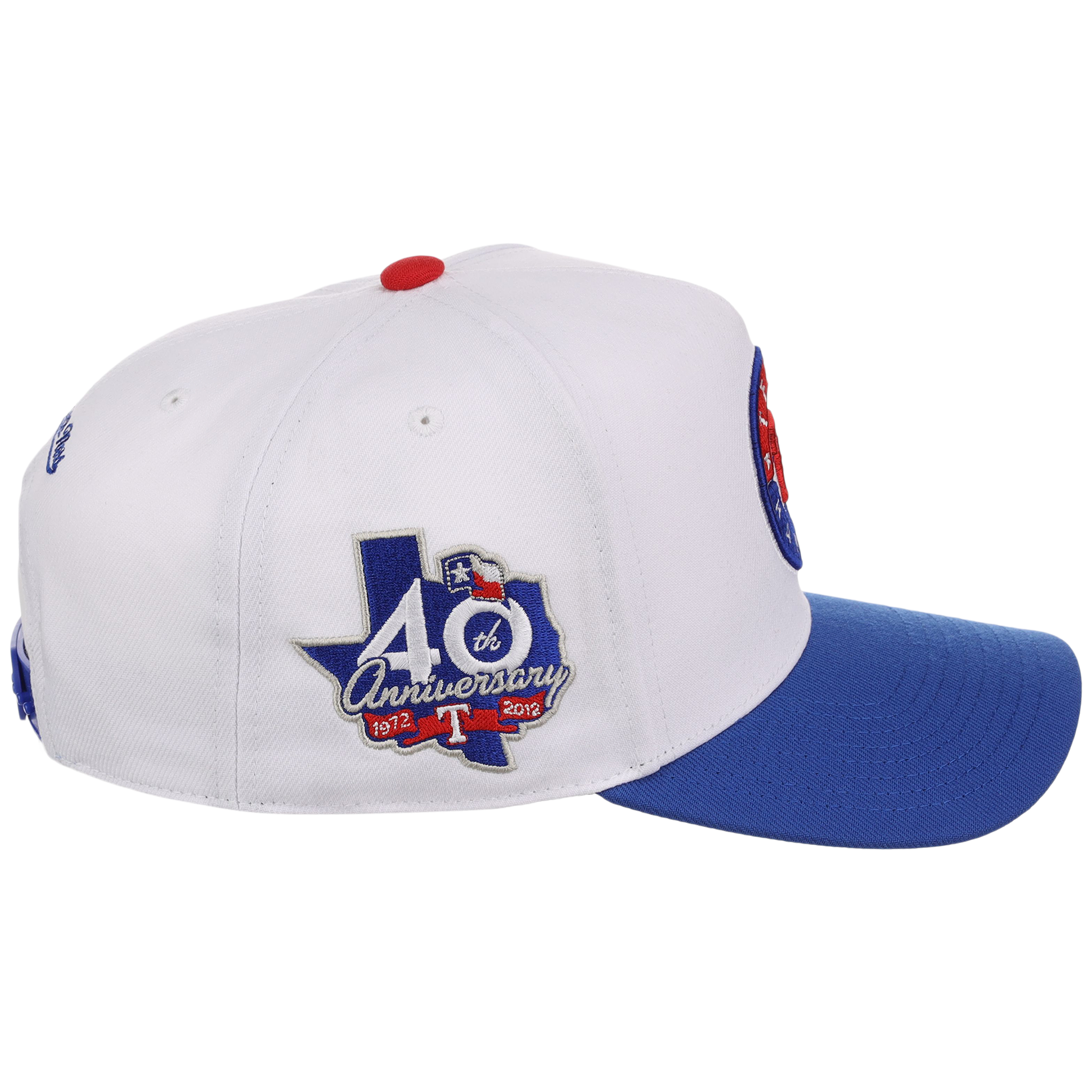 Texas Rangers Mitchell & Ness MLB 'Era Flip' Heritage Series Pro Pinch - White/Royal