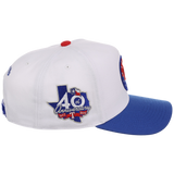 Texas Rangers Mitchell & Ness MLB 'Era Flip' Heritage Series Pro Pinch - White/Royal
