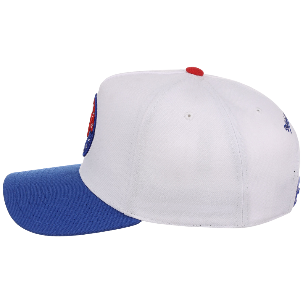 Texas Rangers Mitchell & Ness MLB 'Era Flip' Heritage Series Pro Pinch - White/Royal