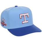 Texas Rangers Mitchell & Ness MLB 'Era Flip' Heritage Series Pro Pinch - Sky/Royal