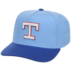 Texas Rangers Mitchell & Ness MLB 'Era Flip' Heritage Series Pro Pinch - Sky/Royal