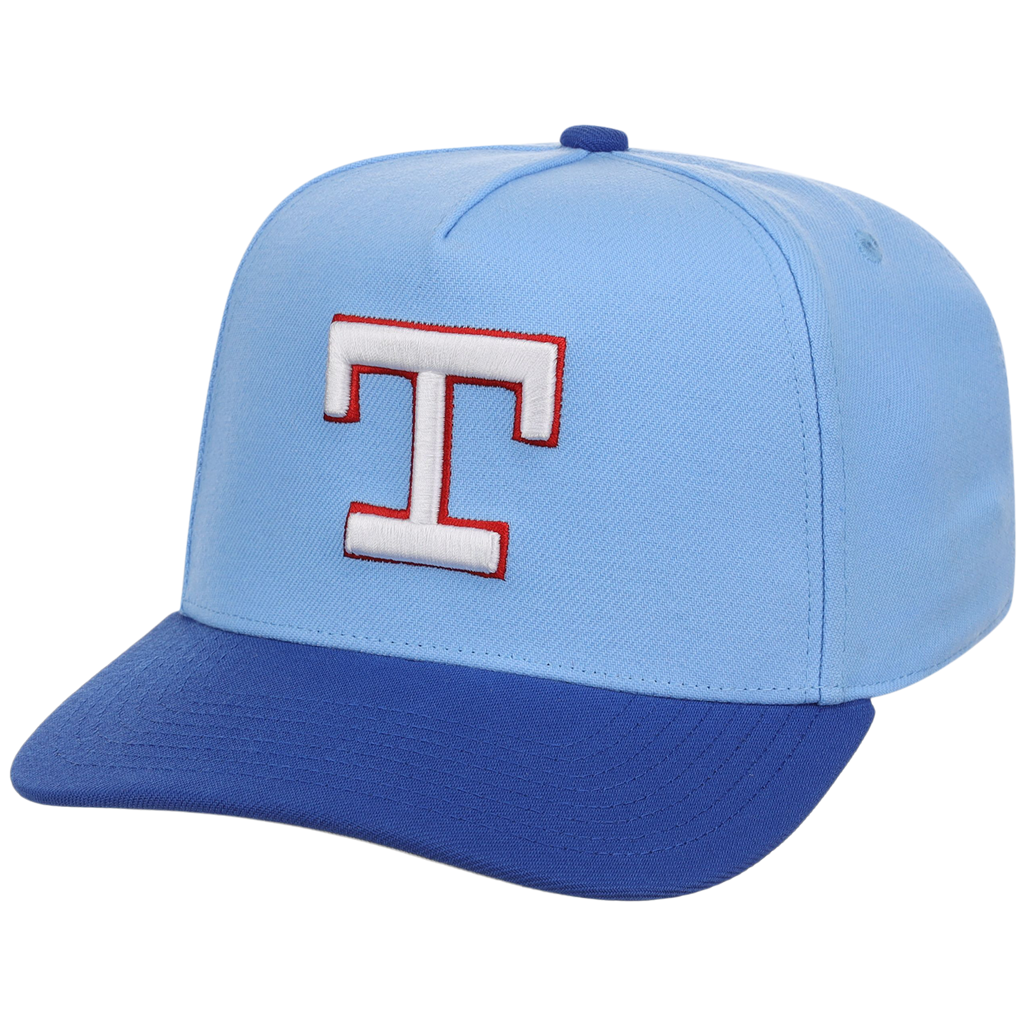 Texas Rangers Mitchell & Ness MLB 'Era Flip' Heritage Series Pro Pinch - Sky/Royal