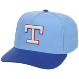 Texas Rangers Mitchell & Ness MLB 'Era Flip' Heritage Series Pro Pinch - Sky/Royal