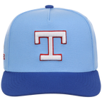 Texas Rangers Mitchell & Ness MLB 'Era Flip' Heritage Series Pro Pinch - Sky/Royal