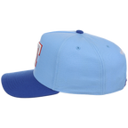 Texas Rangers Mitchell & Ness MLB 'Era Flip' Heritage Series Pro Pinch - Sky/Royal