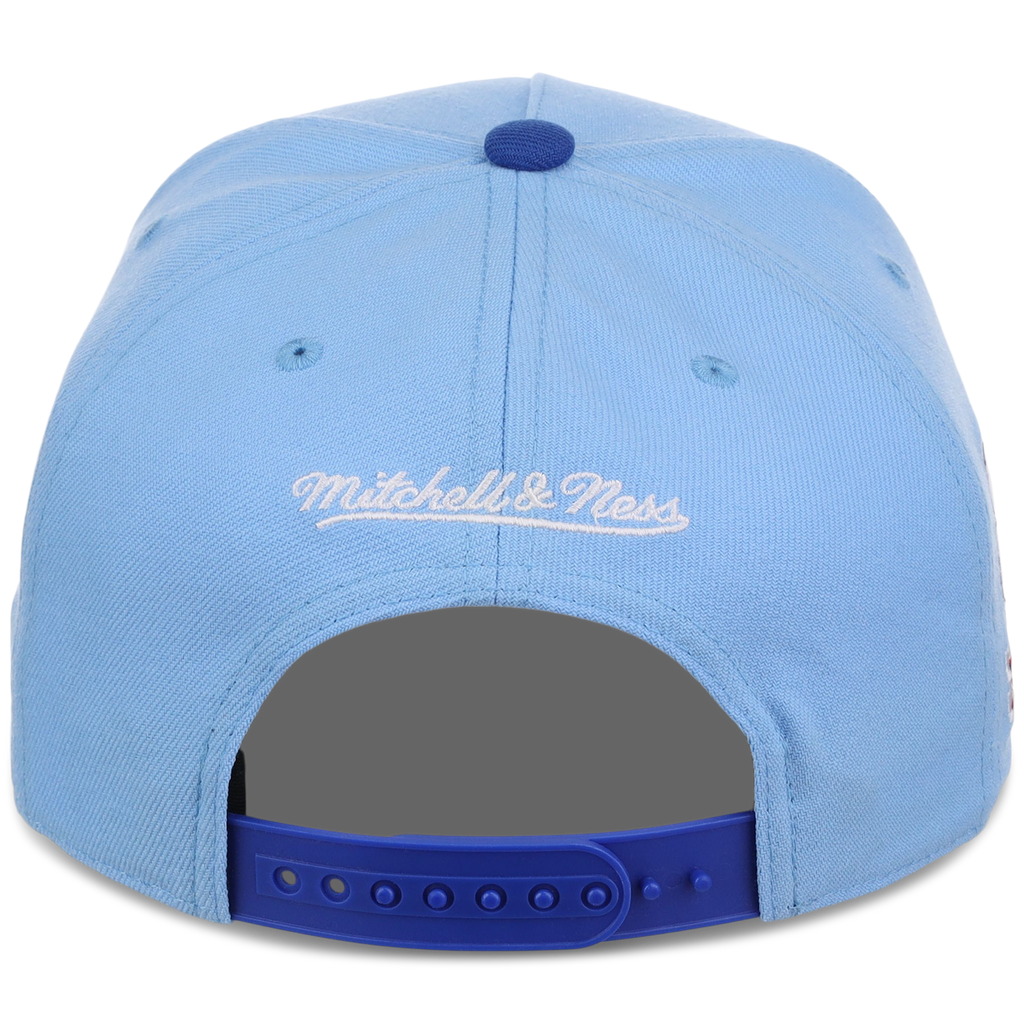 Texas Rangers Mitchell & Ness MLB 'Era Flip' Heritage Series Pro Pinch - Sky/Royal