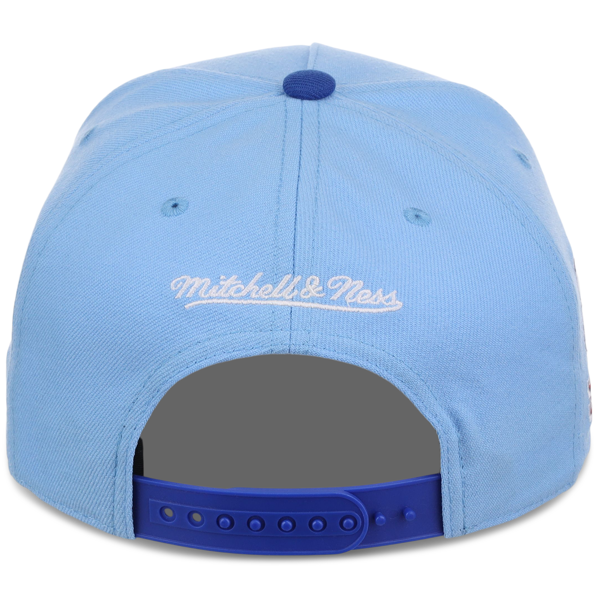 Texas Rangers Mitchell & Ness MLB 'Era Flip' Heritage Series Pro Pinch - Sky/Royal