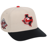 Texas Rangers Mitchell & Ness MLB 'Era Flip' Heritage Series Pro Pinch - Cream/Black