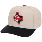 Texas Rangers Mitchell & Ness MLB 'Era Flip' Heritage Series Pro Pinch - Cream/Black