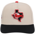 Texas Rangers Mitchell & Ness MLB 'Era Flip' Heritage Series Pro Pinch - Cream/Black