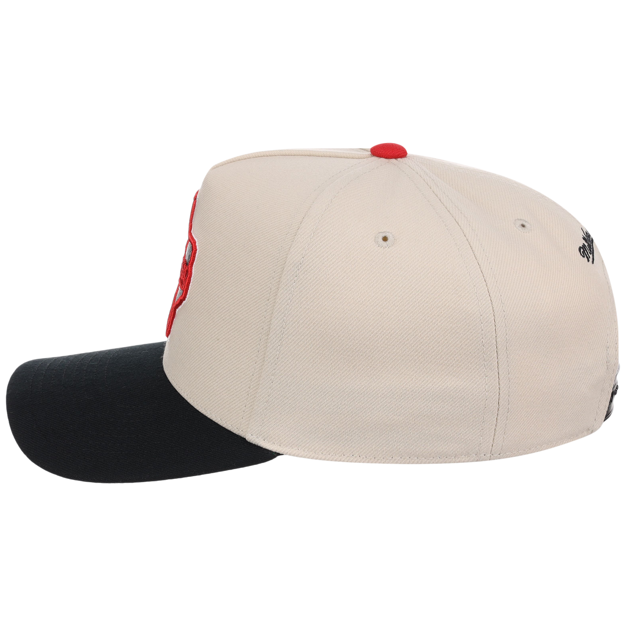 Texas Rangers Mitchell & Ness MLB 'Era Flip' Heritage Series Pro Pinch - Cream/Black