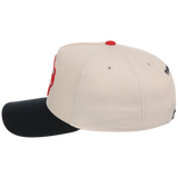 Texas Rangers Mitchell & Ness MLB 'Era Flip' Heritage Series Pro Pinch - Cream/Black