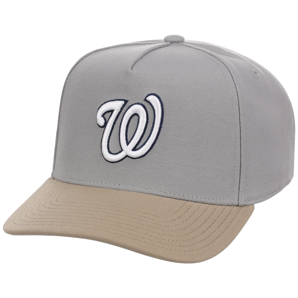 Washington Nationals Mitchell & Ness MLB 'Era Flip' Heritage Series Pro Pinch - Grey/Tan