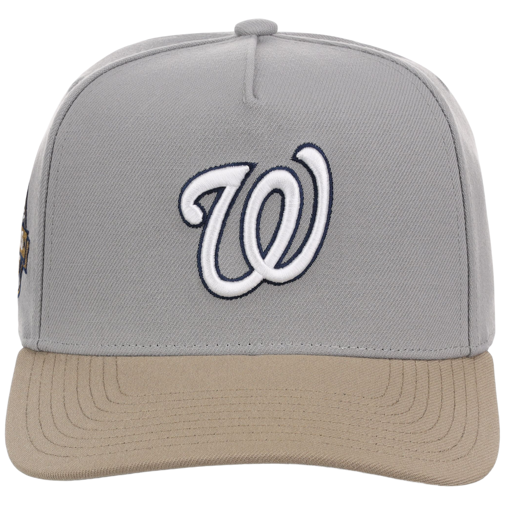 Washington Nationals Mitchell & Ness MLB 'Era Flip' Heritage Series Pro Pinch - Grey/Tan