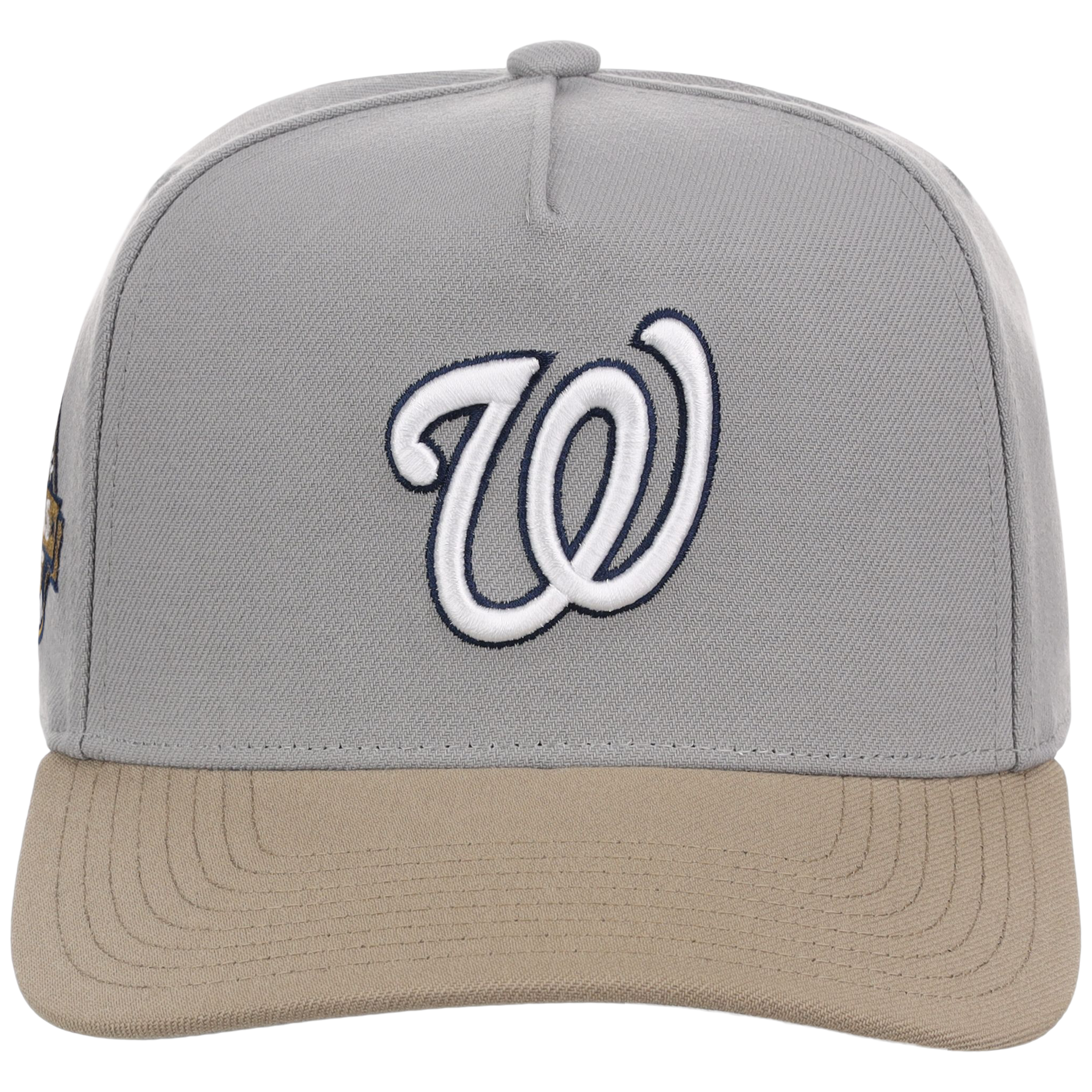Washington Nationals Mitchell & Ness MLB 'Era Flip' Heritage Series Pro Pinch - Grey/Tan