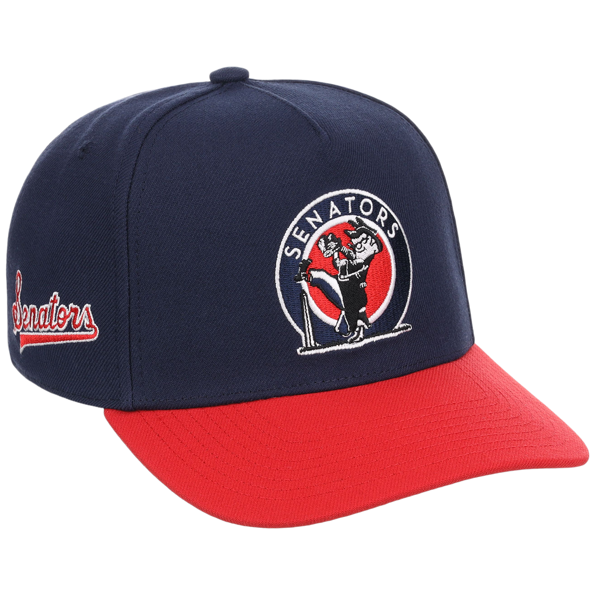 Washington Senators Mitchell & Ness MLB 'Era Flip' Heritage Series Pro Pinch - White/Red