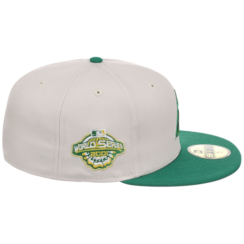 Arizona Diamondbacks Phoenix Fairway New Era 59FIFTY Stone/Green