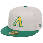 Arizona Diamondbacks Phoenix Fairway New Era 59FIFTY Stone/Green