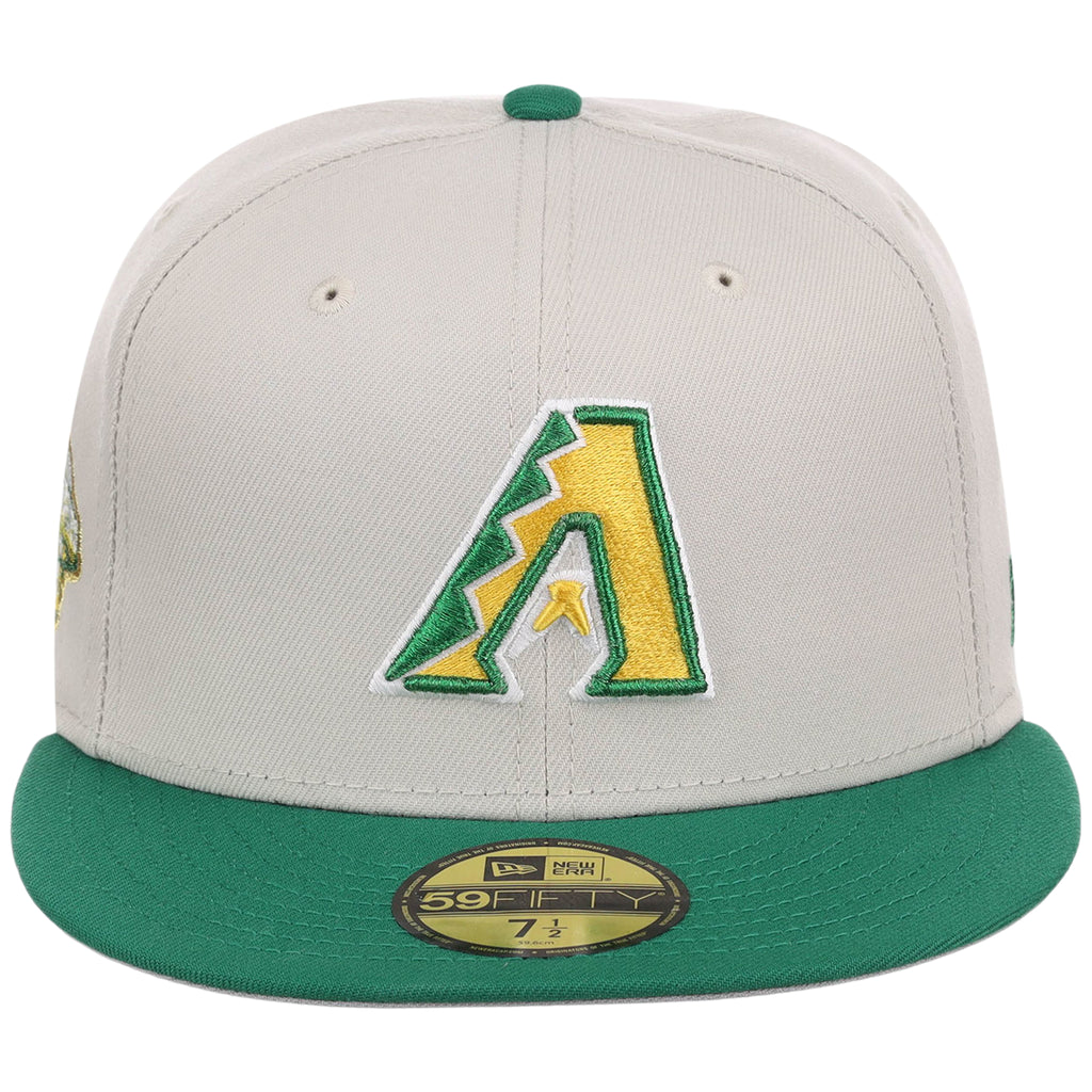 Arizona Diamondbacks Phoenix Fairway New Era 59FIFTY Stone/Green