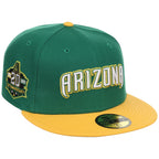 Arizona Diamondbacks Phoenix Fairway New Era 59FIFTY Green/Yellow