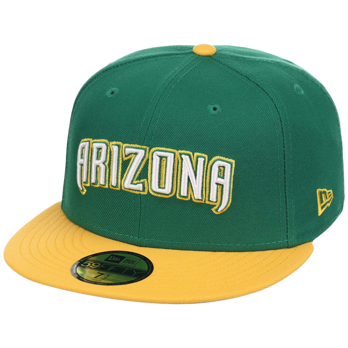 Arizona Diamondbacks Phoenix Fairway New Era 59FIFTY Green/Yellow