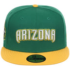 Arizona Diamondbacks Phoenix Fairway New Era 59FIFTY Green/Yellow