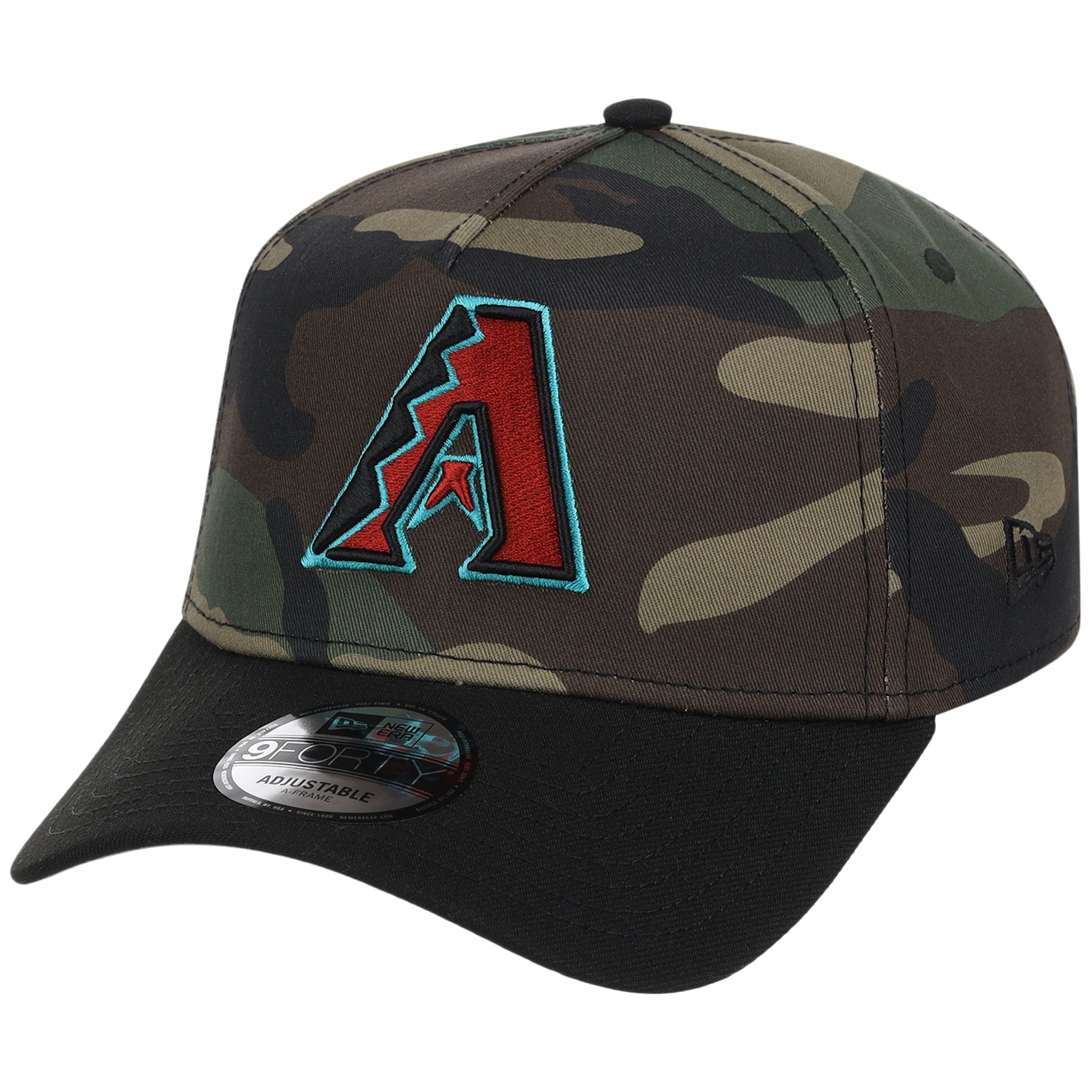 Arizona Diamondbacks MLB Woodland Contrast New Era 9FORTY