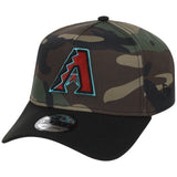 Arizona Diamondbacks MLB Woodland Contrast New Era 9FORTY