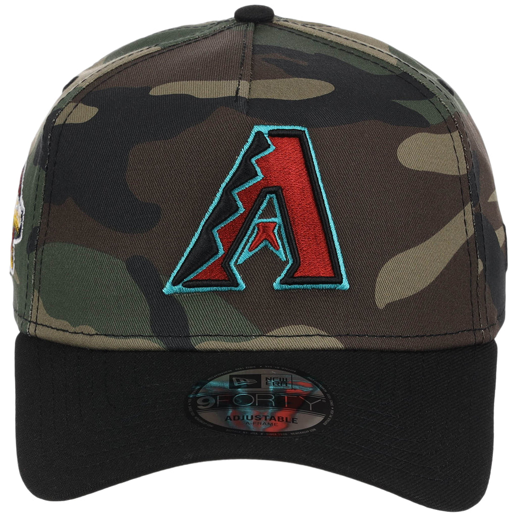 Arizona Diamondbacks MLB Woodland Contrast New Era 9FORTY