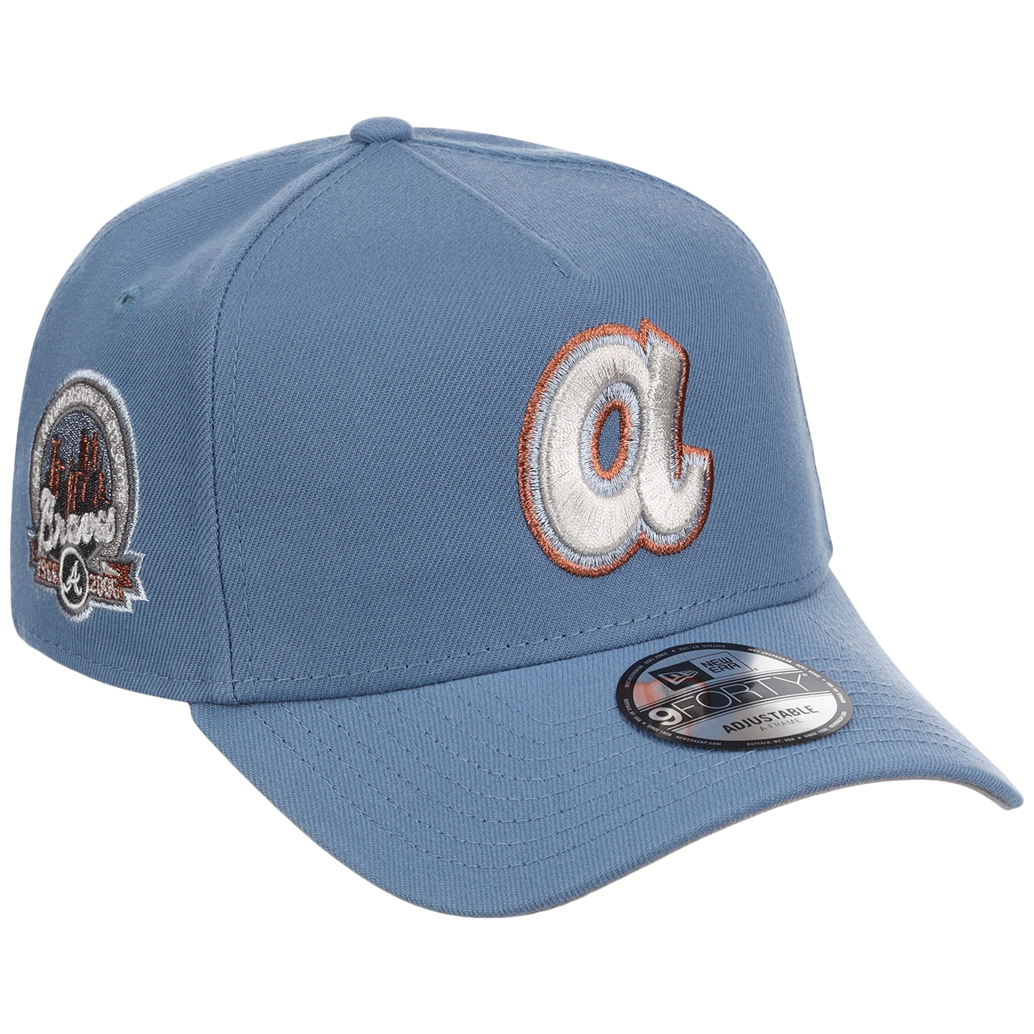 Atlanta Braves MLB Faded Blue New Era 9FORTY