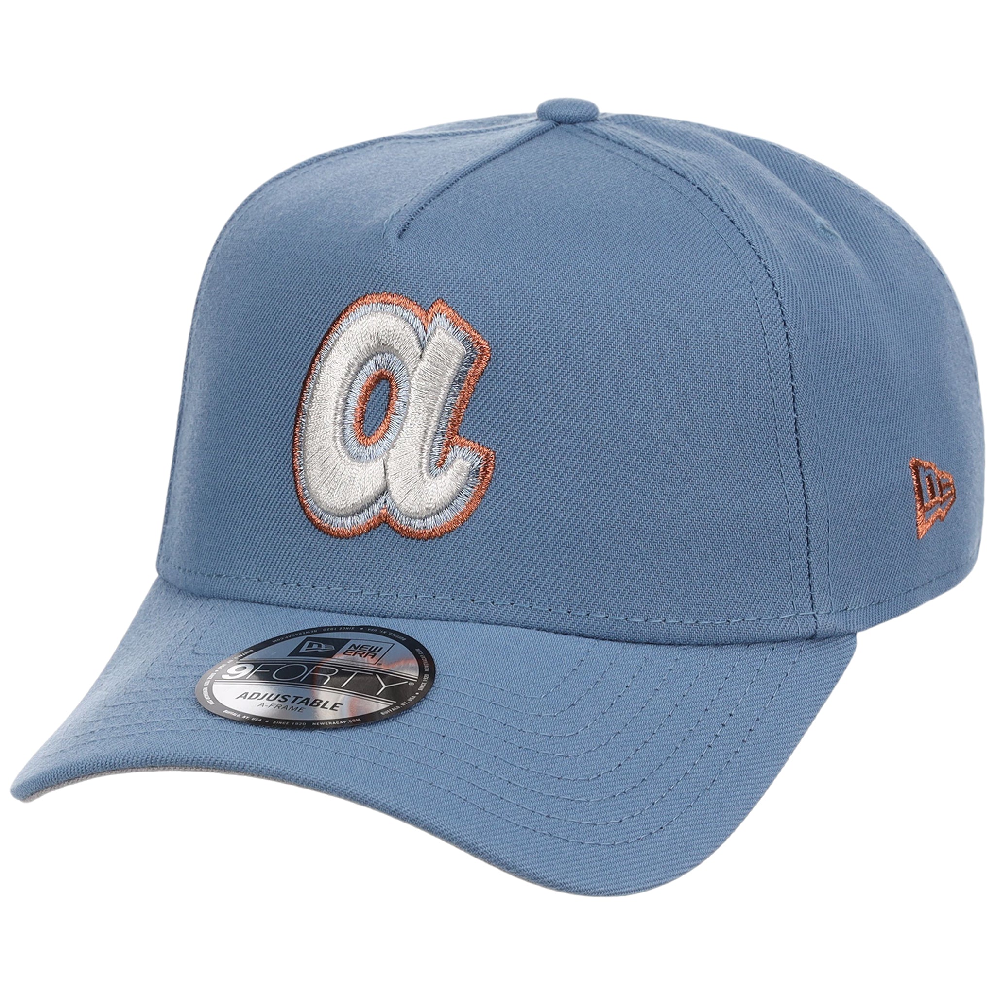 Atlanta Braves MLB Faded Blue New Era 9FORTY