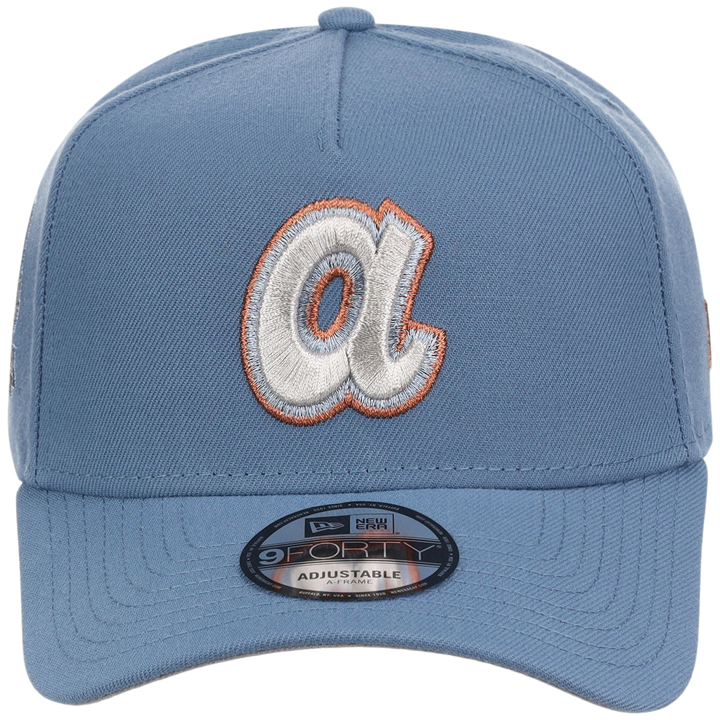 Atlanta Braves MLB Faded Blue New Era 9FORTY