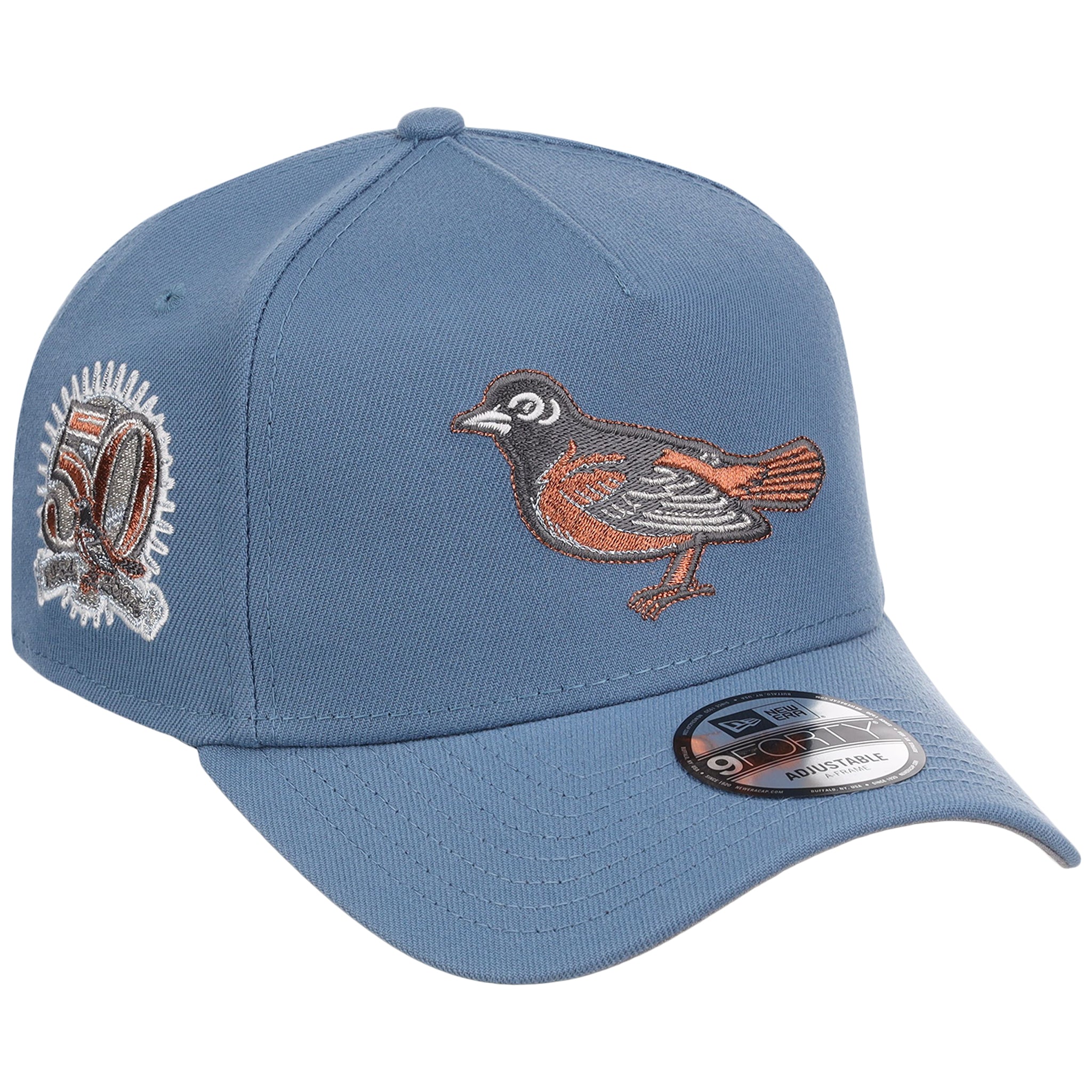 Baltimore Orioles MLB Faded Blue New Era 9FORTY