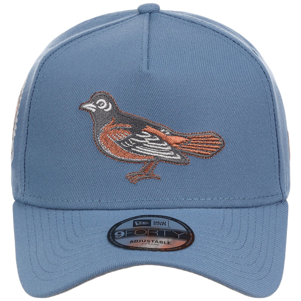Baltimore Orioles MLB Faded Blue New Era 9FORTY