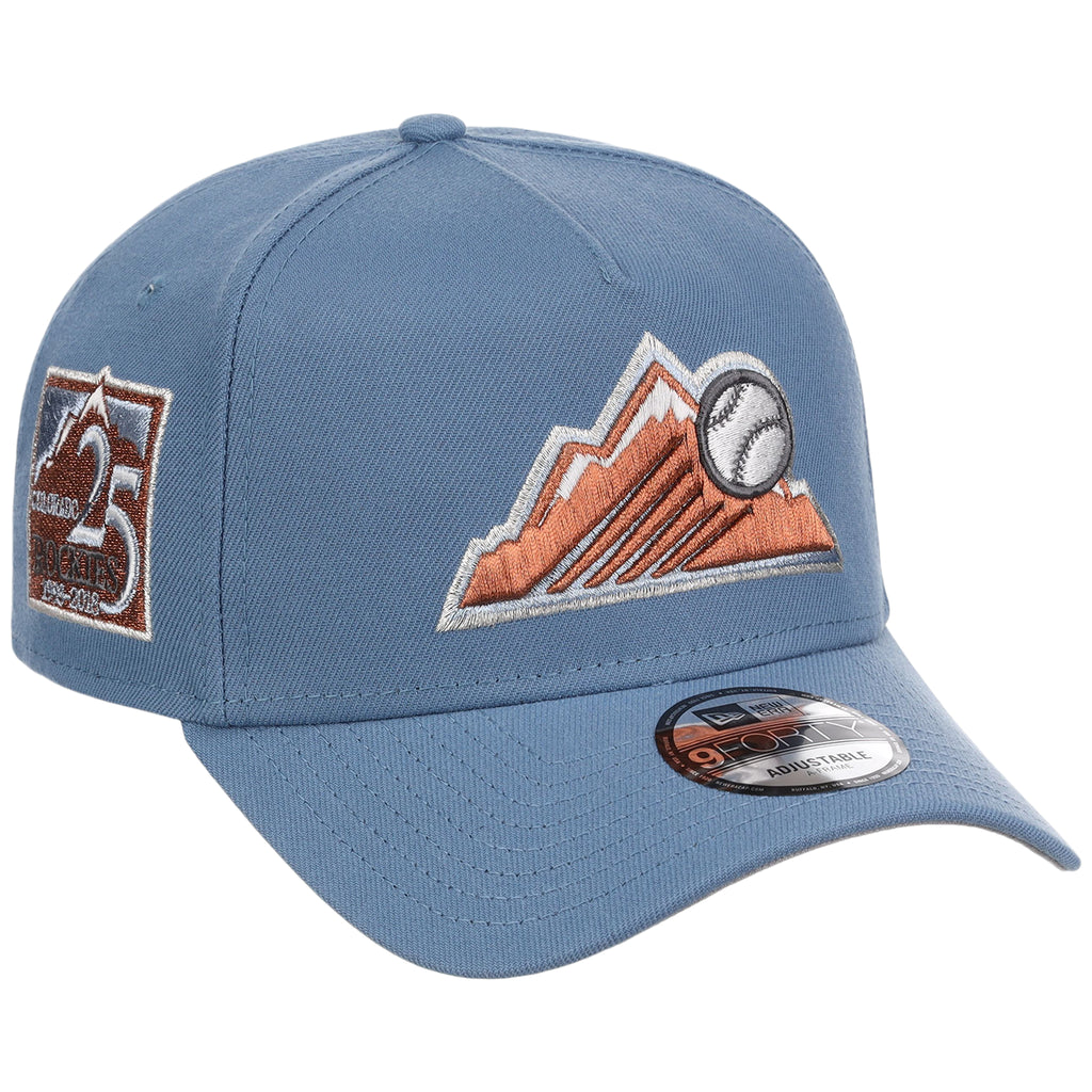 Colorado Rockies MLB Faded Blue New Era 9FORTY