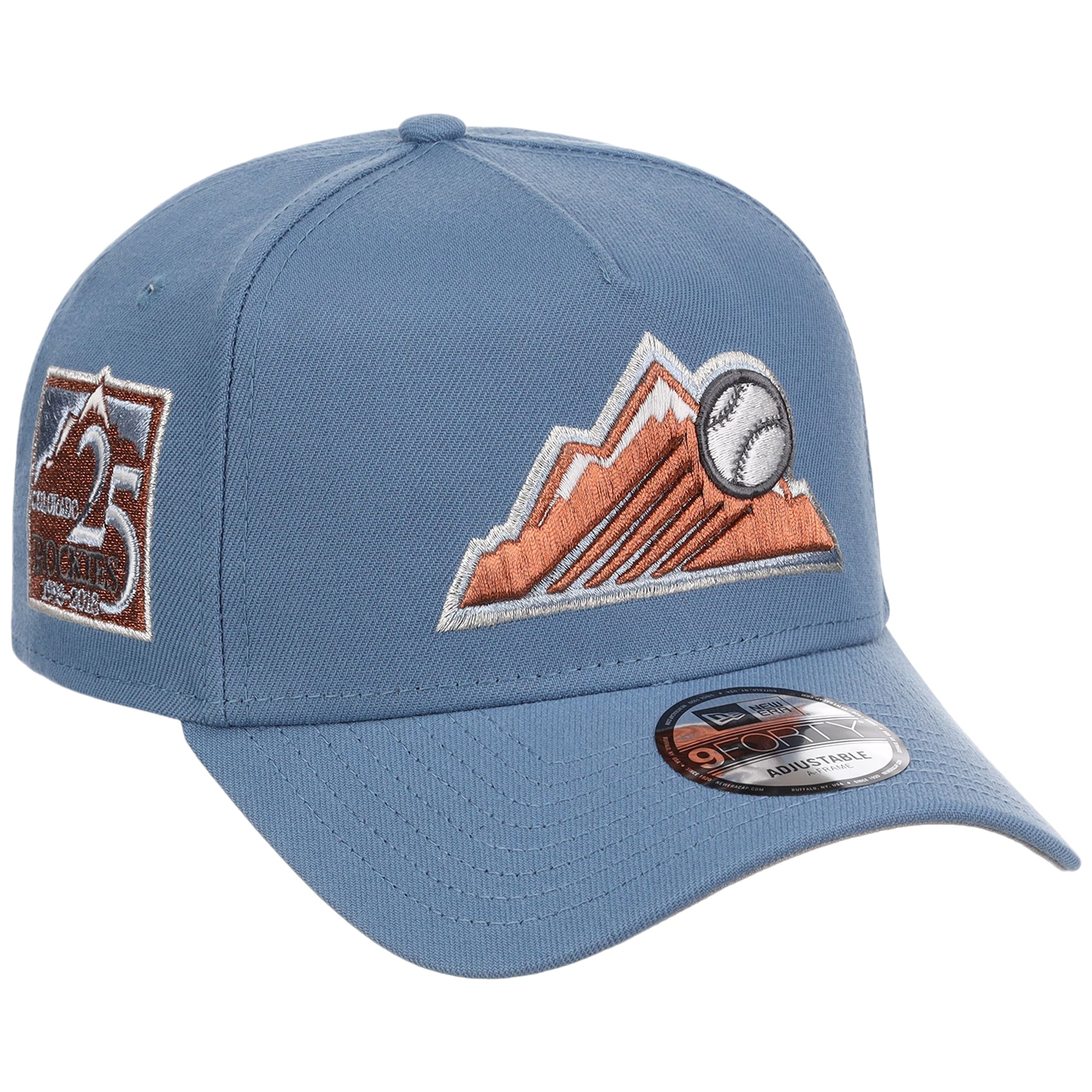 Colorado Rockies MLB Faded Blue New Era 9FORTY