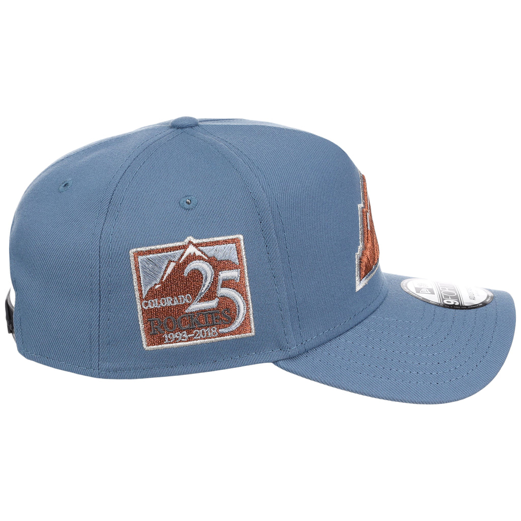 Colorado Rockies MLB Faded Blue New Era 9FORTY