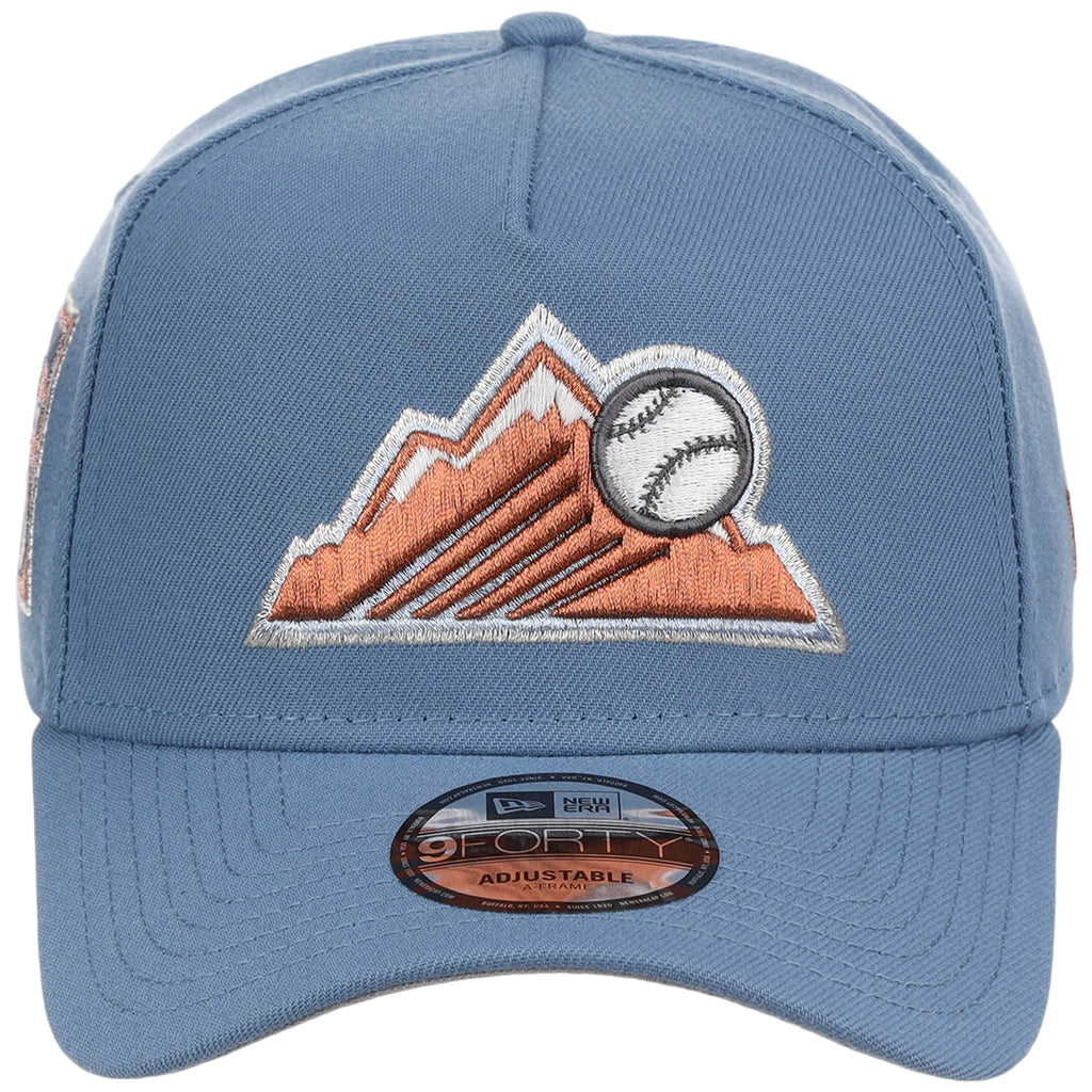 Colorado Rockies MLB Faded Blue New Era 9FORTY